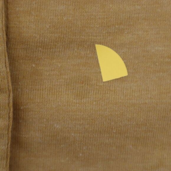 CH Sports Shirt Womens M Yellow Front Button Short Sleeve Pockets Collared Top - Picture 8 of 16